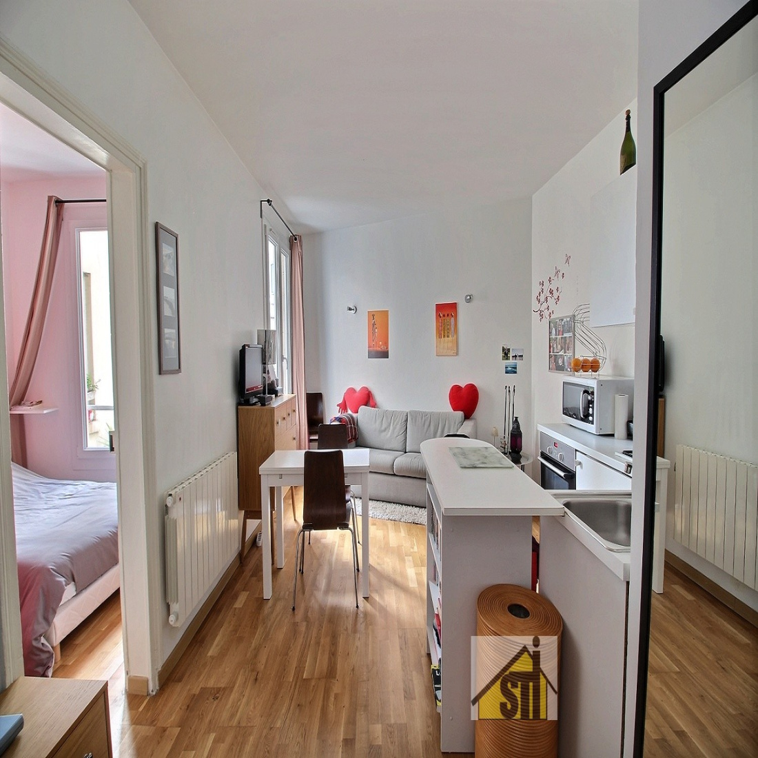 vente Appartement 2 pièces vavin / edgar